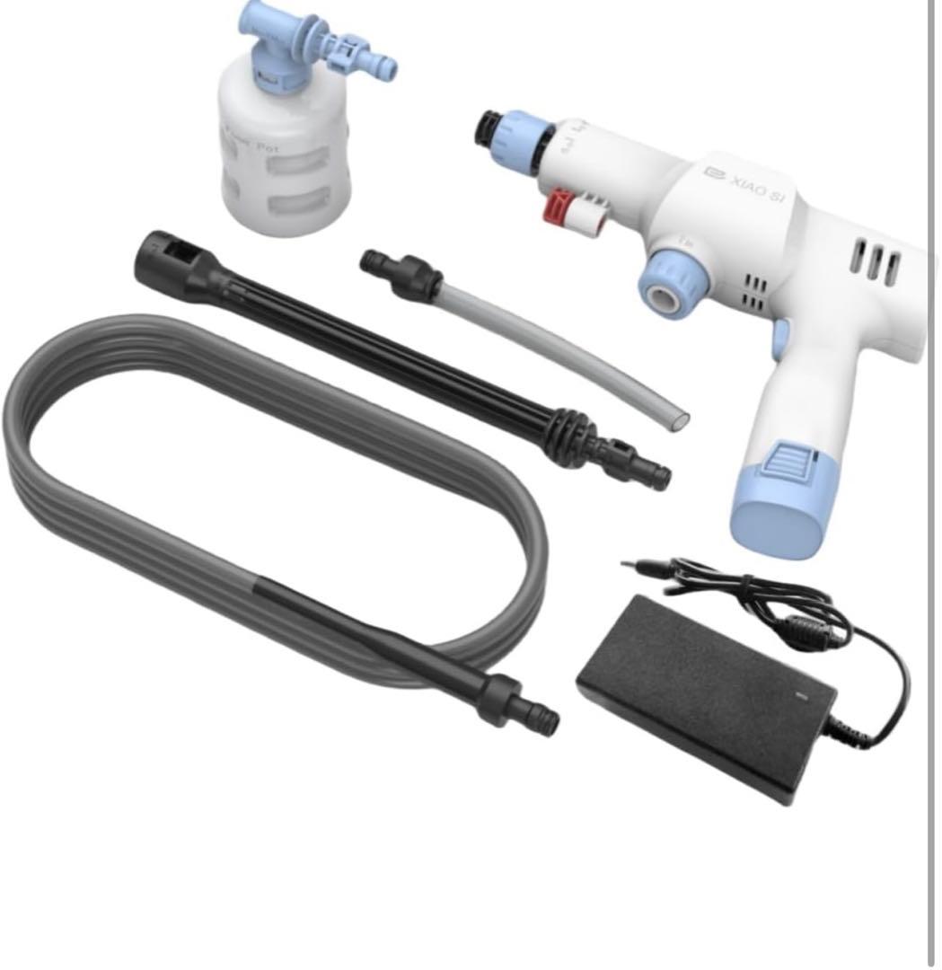 高圧洗浄機 充電式 a コードレス バッテリー2個付き ポータブル 3.5MPa