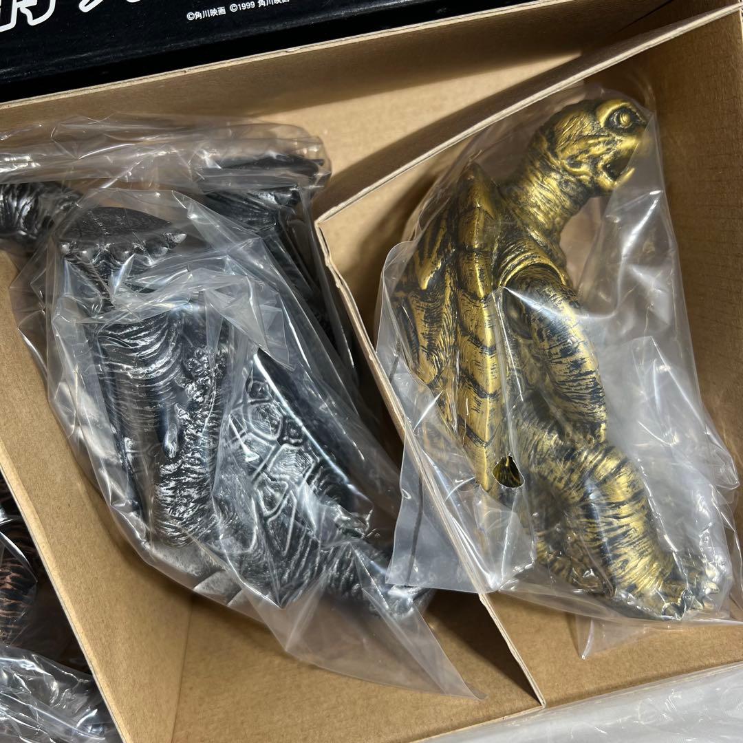 ムービーモンスターシリーズ HMV限定 金・銀・銅 ガメラ BOX