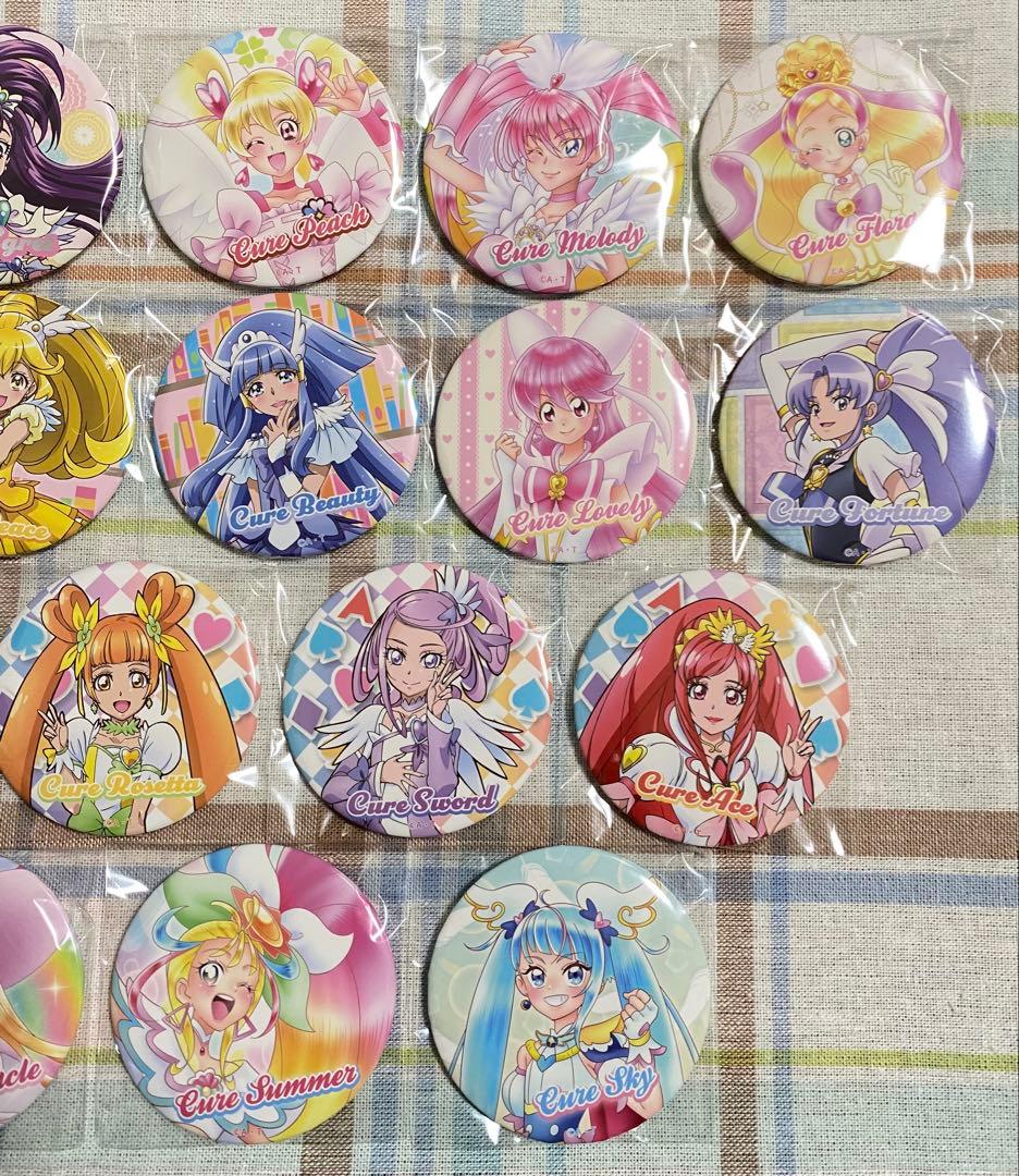 全プリキュア展 缶バッジ 21点 まとめ売り