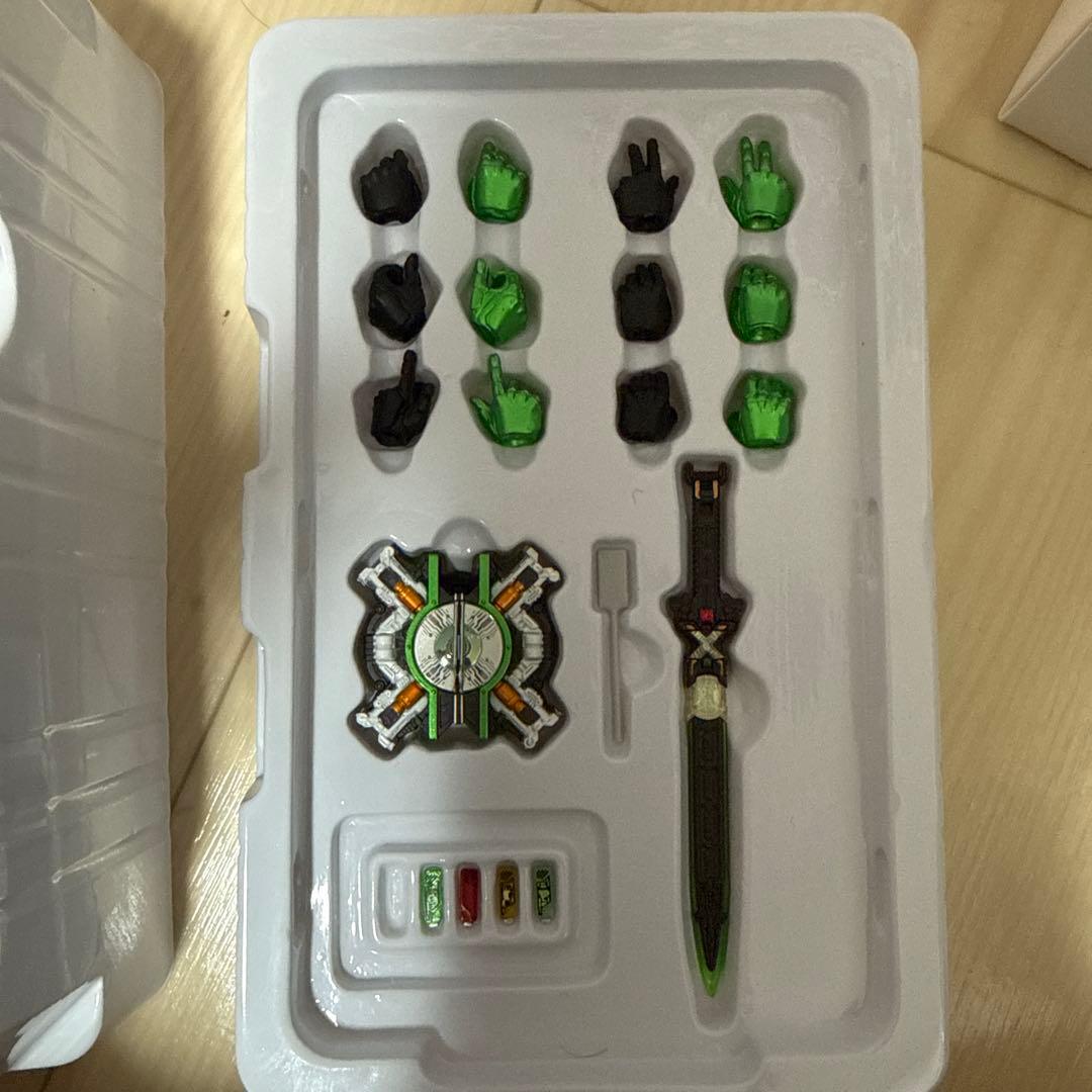 真骨彫仮面ライダーWサイクロンジョーカーエクストリーム　ジョーカーメモリ欠品