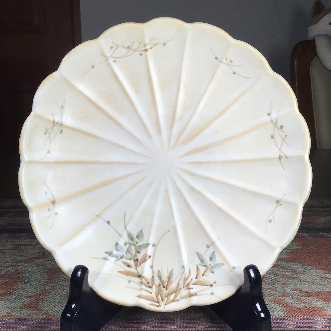 『ハピうー特価』　清水焼　雲楽　中皿　5枚