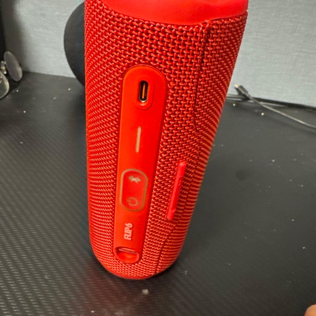 JBL Flip 6 ワイヤレススピーカー レッド　 箱ないです