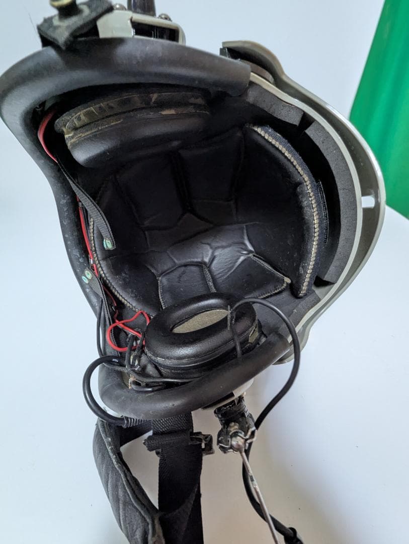 パイロットヘルメット マイク付き