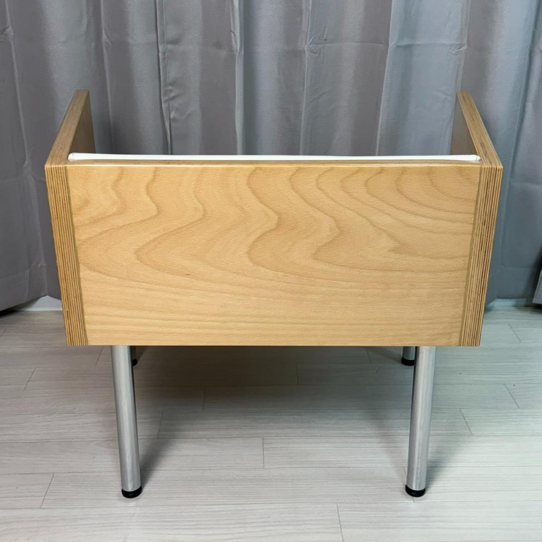 美品 オカムラ LW15DA 1人用チェア クリームホワイト