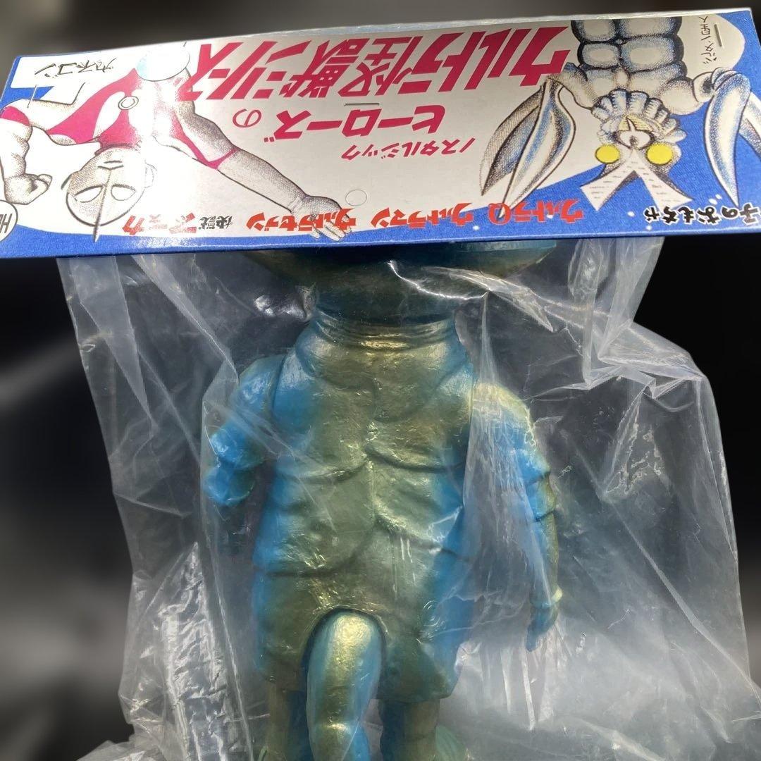 超希少♡ノスタルジックヒーローズ カネゴン　スカイブルー27センチ 限定200体