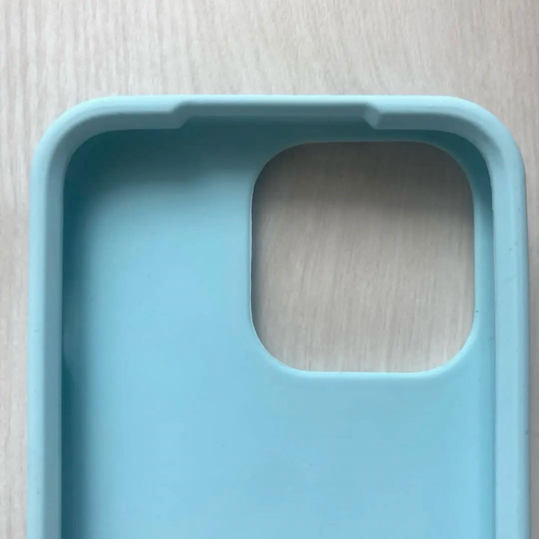 ボッテガヴェネタ iPhone13Proシリコンケース 水色 未使用