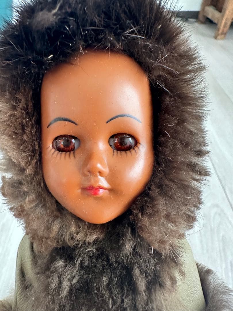 ヴィンテージ 人形カナダ　アンティークあちゃちゅむkeikiiiドール