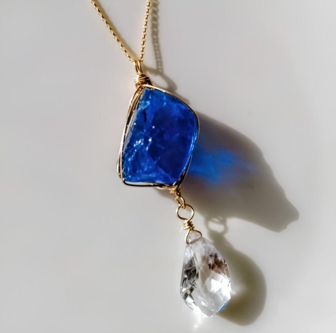 Kgf14 希少 アンダラ タンザナイトファイア & ミスティックトパーズ