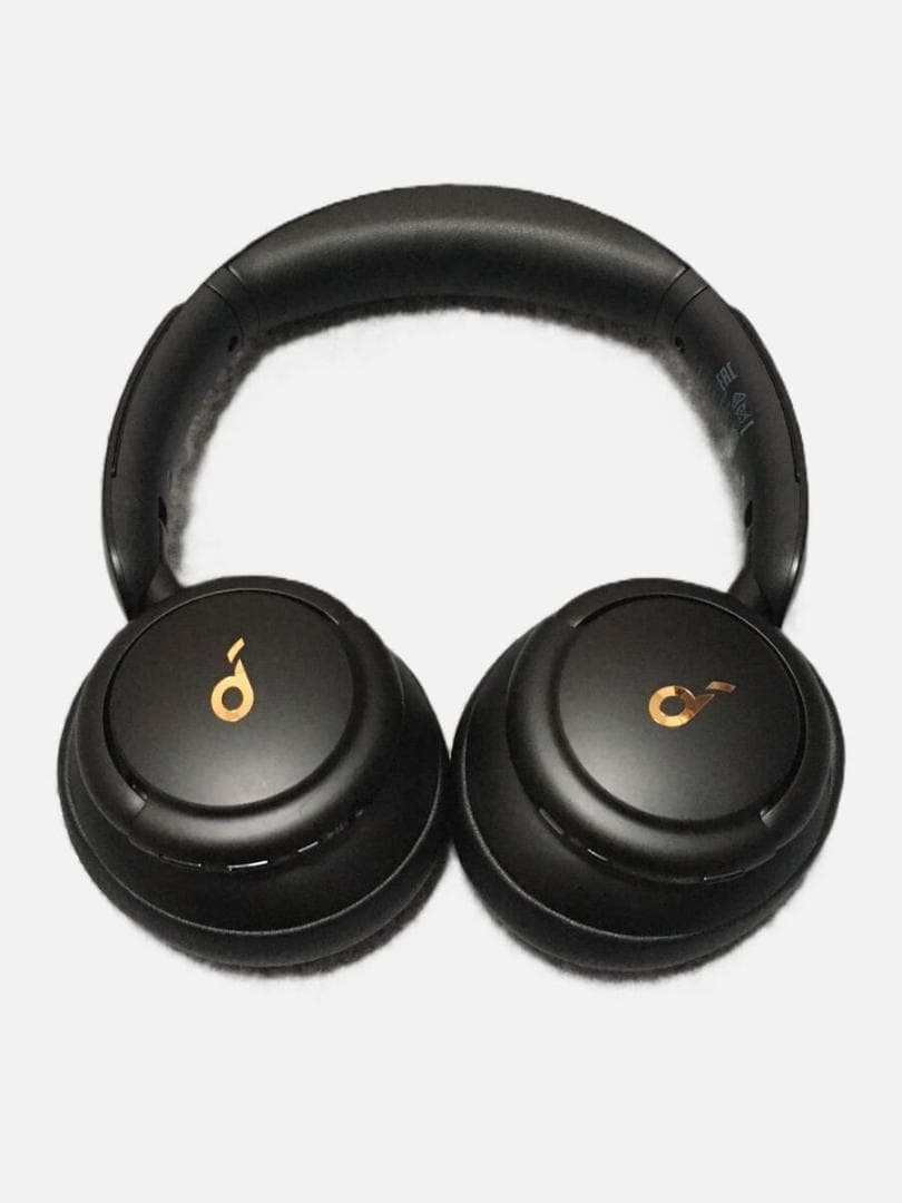 【美品・箱付き】Anker アンカー／ワイヤレスヘッドホン／ブラック 黒