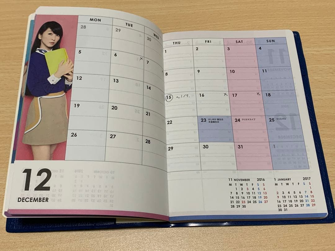 【匿名配送】Perfume　カレンダー　スケジュール帳　9点　まとめ売り