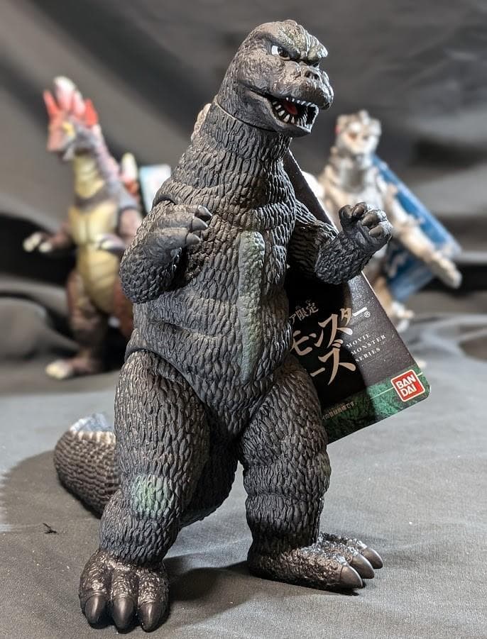 ゴジラ・メカゴジラ・チタノザウルス（バンダイ）ムービーモンスター３体セット