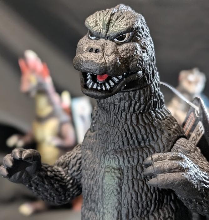 ゴジラ・メカゴジラ・チタノザウルス（バンダイ）ムービーモンスター３体セット