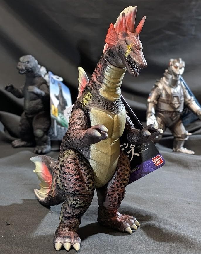 ゴジラ・メカゴジラ・チタノザウルス（バンダイ）ムービーモンスター３体セット