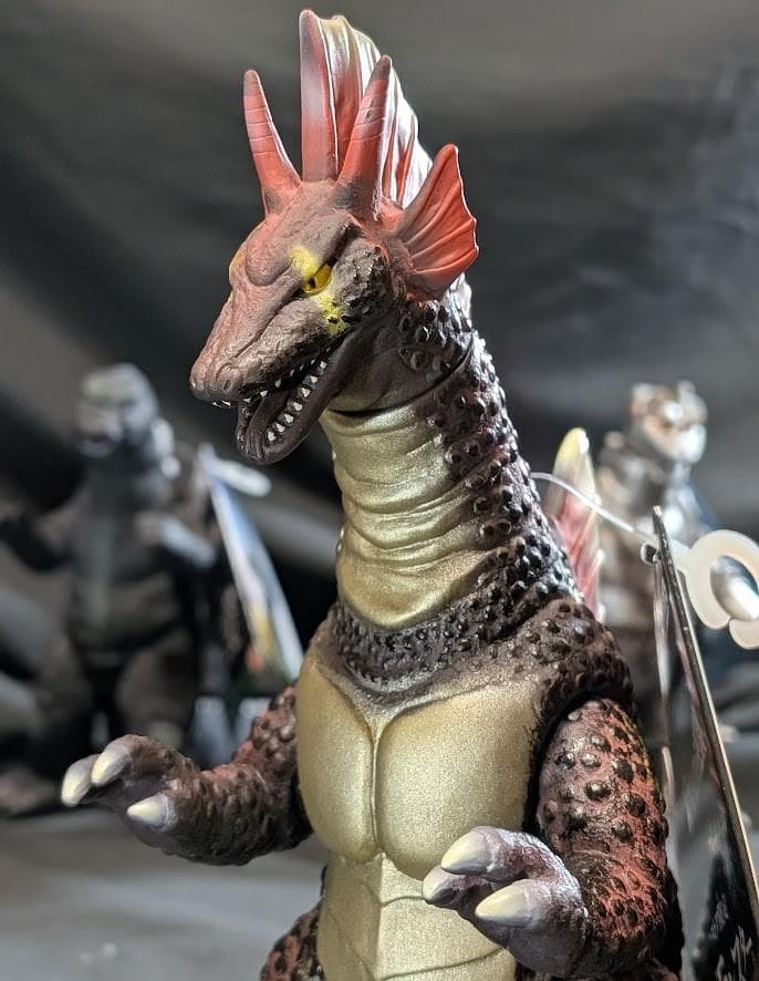 ゴジラ・メカゴジラ・チタノザウルス（バンダイ）ムービーモンスター３体セット
