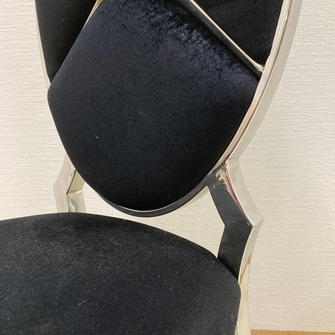 ベンツマーク　ダイニングチェア　椅子　スタイリッシュ　2脚セット