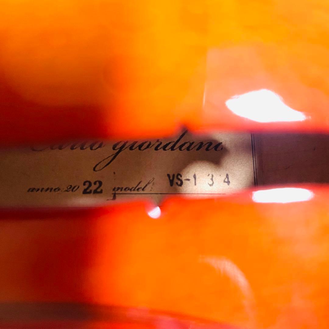 超美品 Carlo giordano VS-1 3/4 2022年製 ケース付