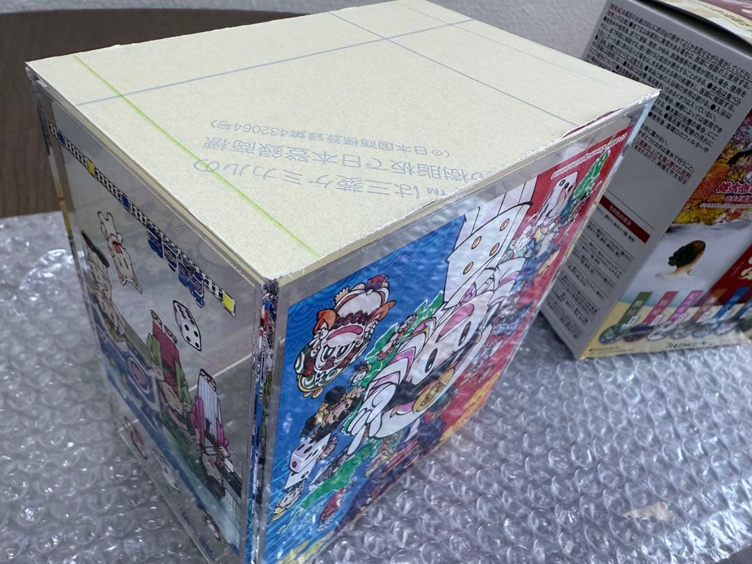 非売品　桃鉄日本の名湯アクリルボックス ぶっとびキャンペーン+名湯にごり湯1箱