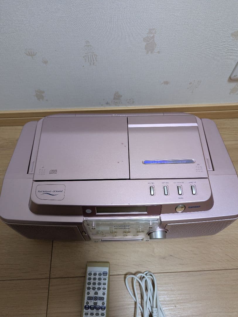 victor RC-Z1MDビクター　ラジカセコンポ　CDカセットテープ
