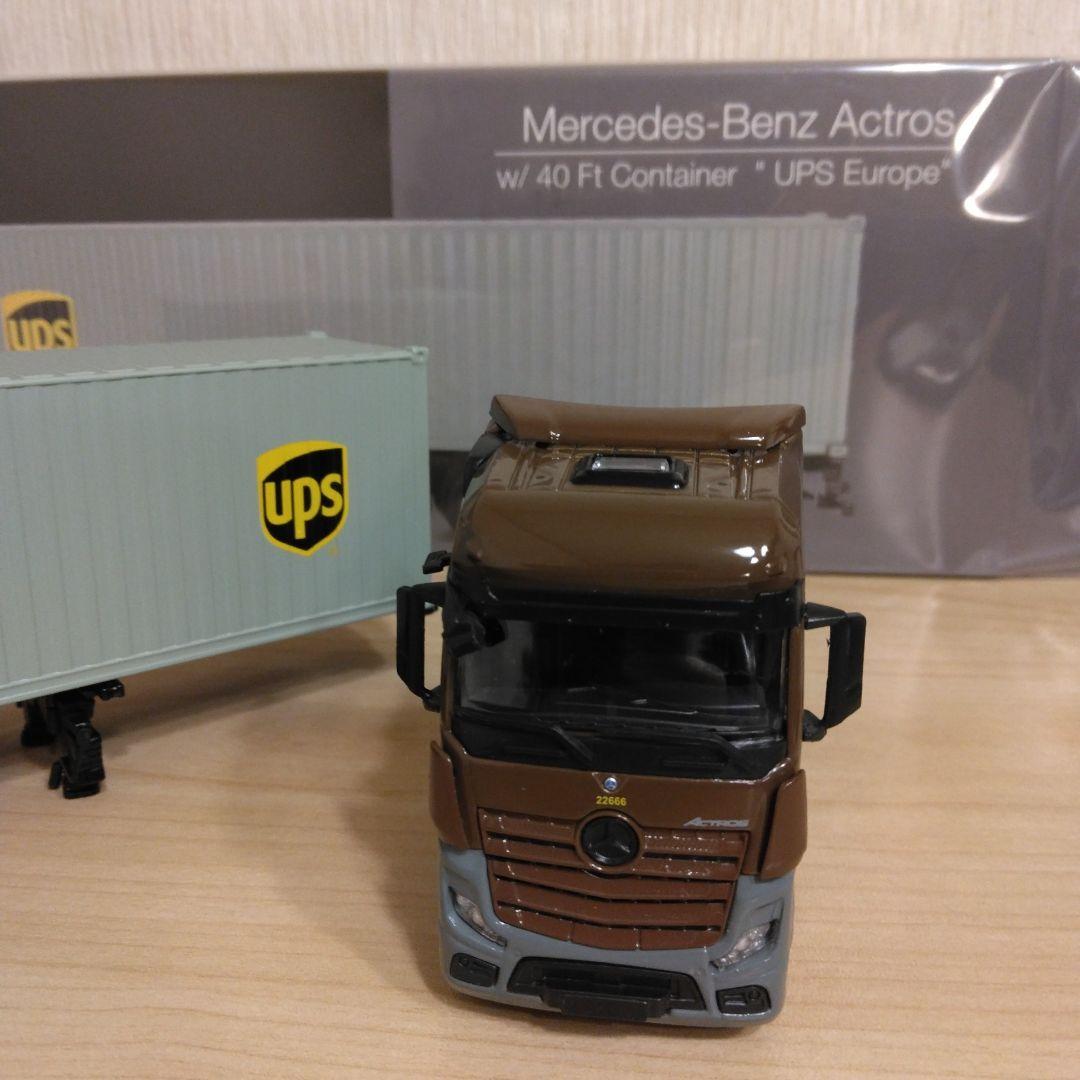 MINI GT Actros UPS　海上コンテナトレーラー1/64　最終値下げ