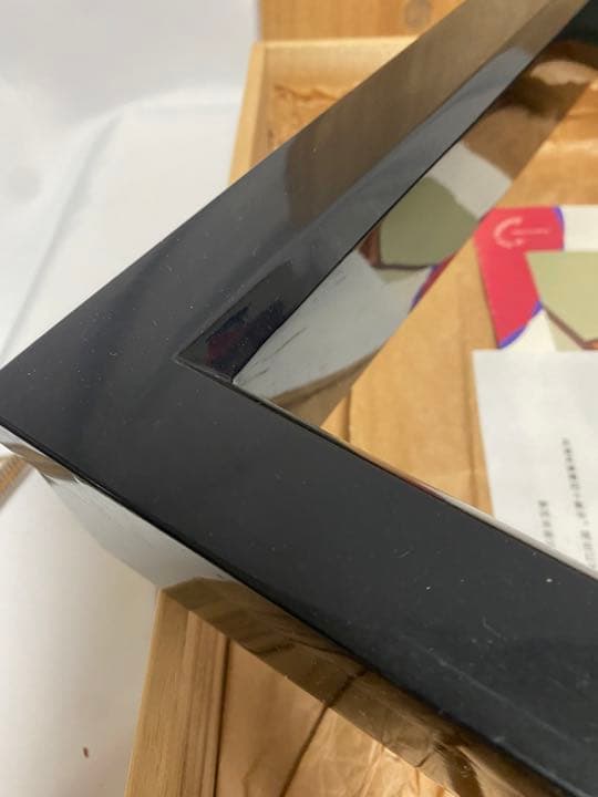 516❣️【牧野治久】作　炉縁　木箱付　茶道具