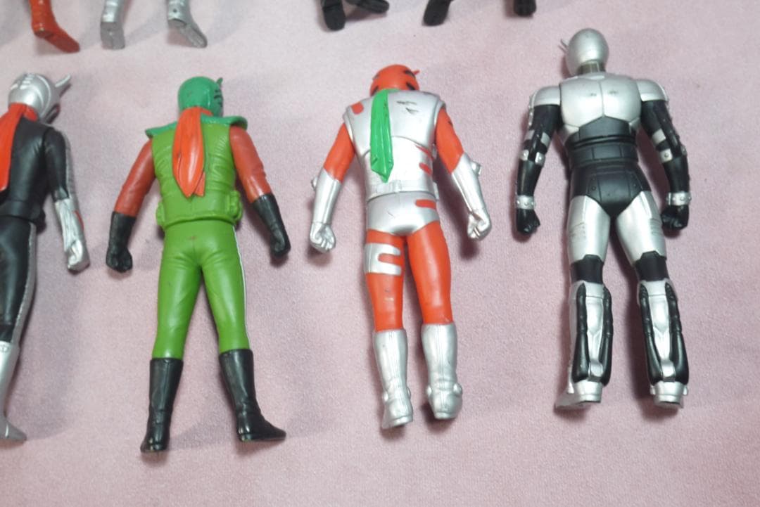 レジェンドライダーシリーズ　昭和シリーズ　ソフビ12体