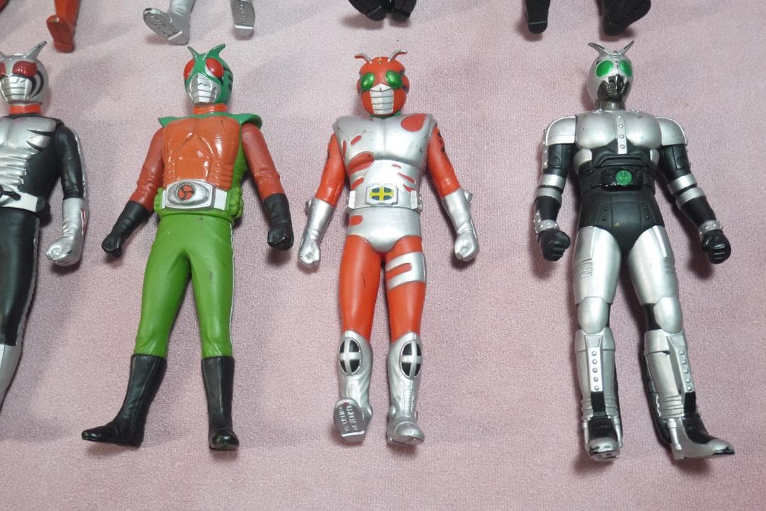 レジェンドライダーシリーズ　昭和シリーズ　ソフビ12体