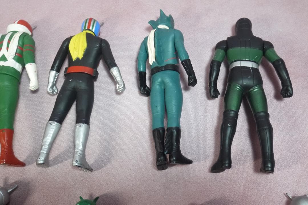 レジェンドライダーシリーズ　昭和シリーズ　ソフビ12体