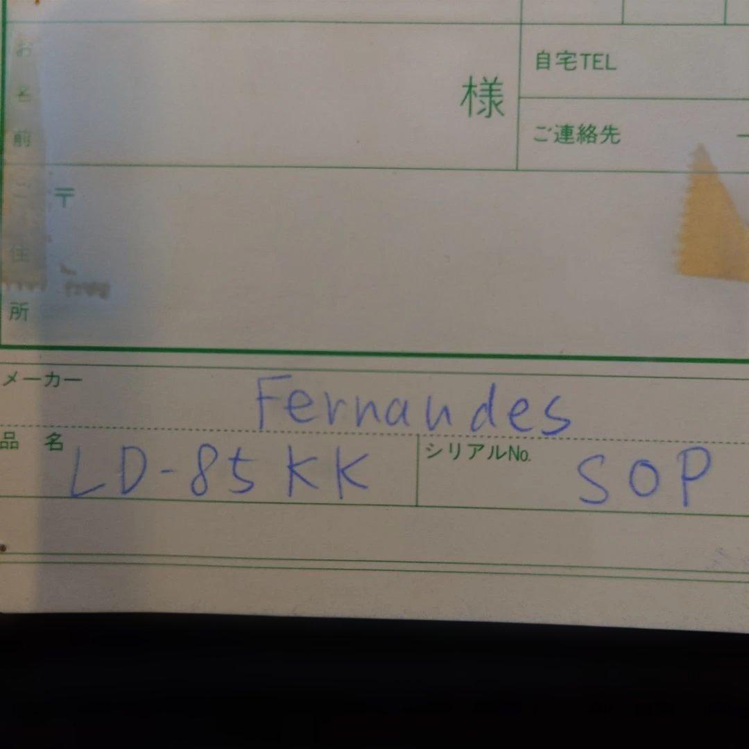 FERNANDES　ラルクアンシエル　ゴールドスパークル エレキギター