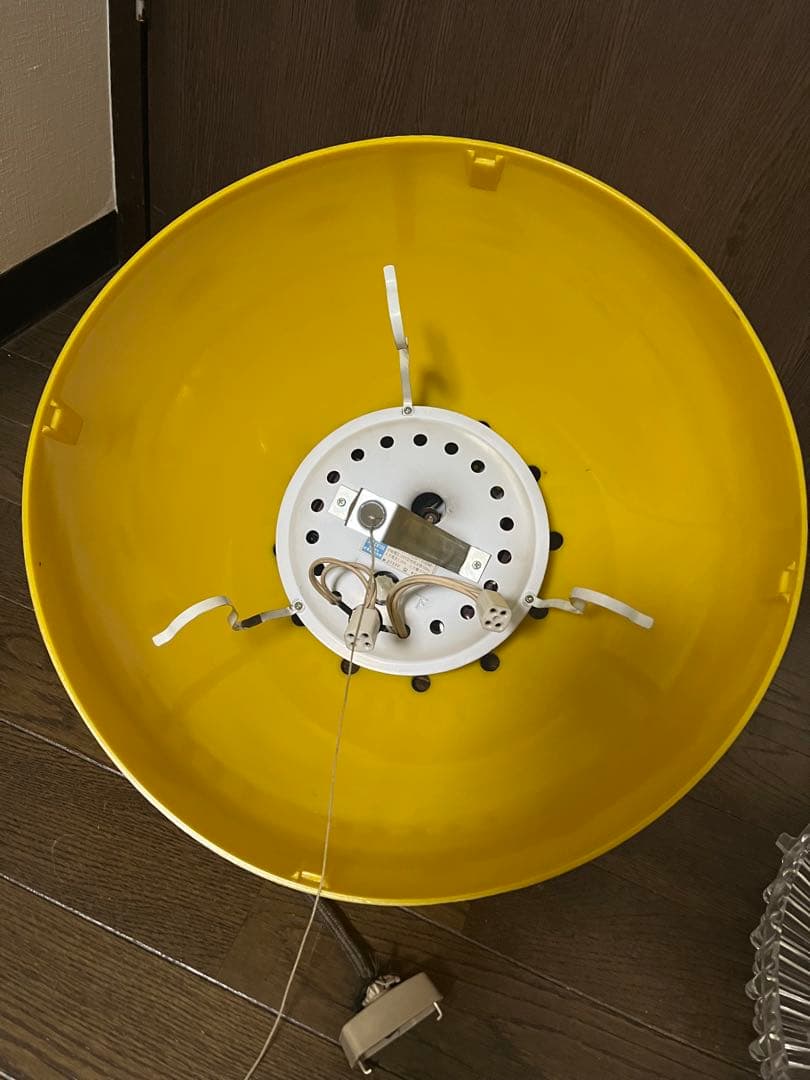 レトロポップイエローペンダントライト