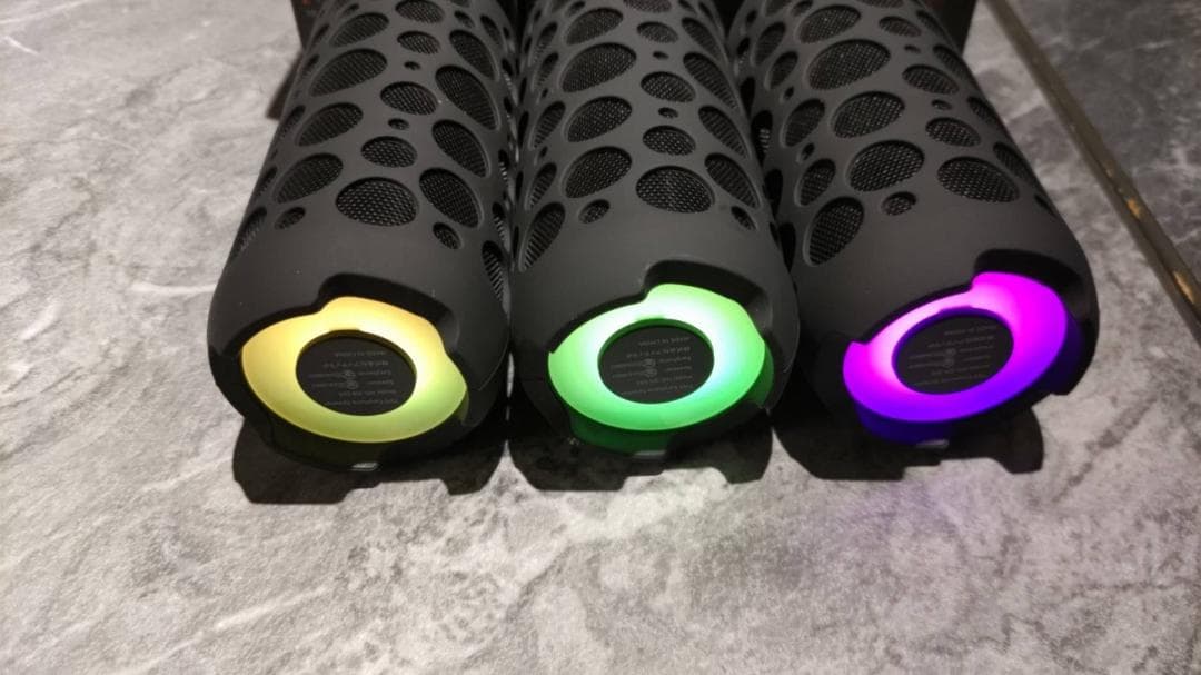未開封品3個セットです。 THE0 アウトドア 　Bluetooth　スピーカー