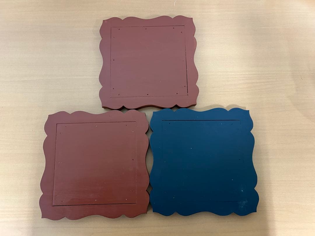 トールペイント：ヒンデローペン壁掛け３枚