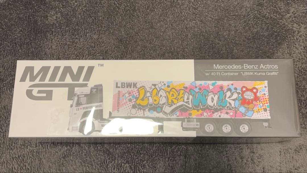 MINI GT Mercedes-Benz Actros ミニカーセット