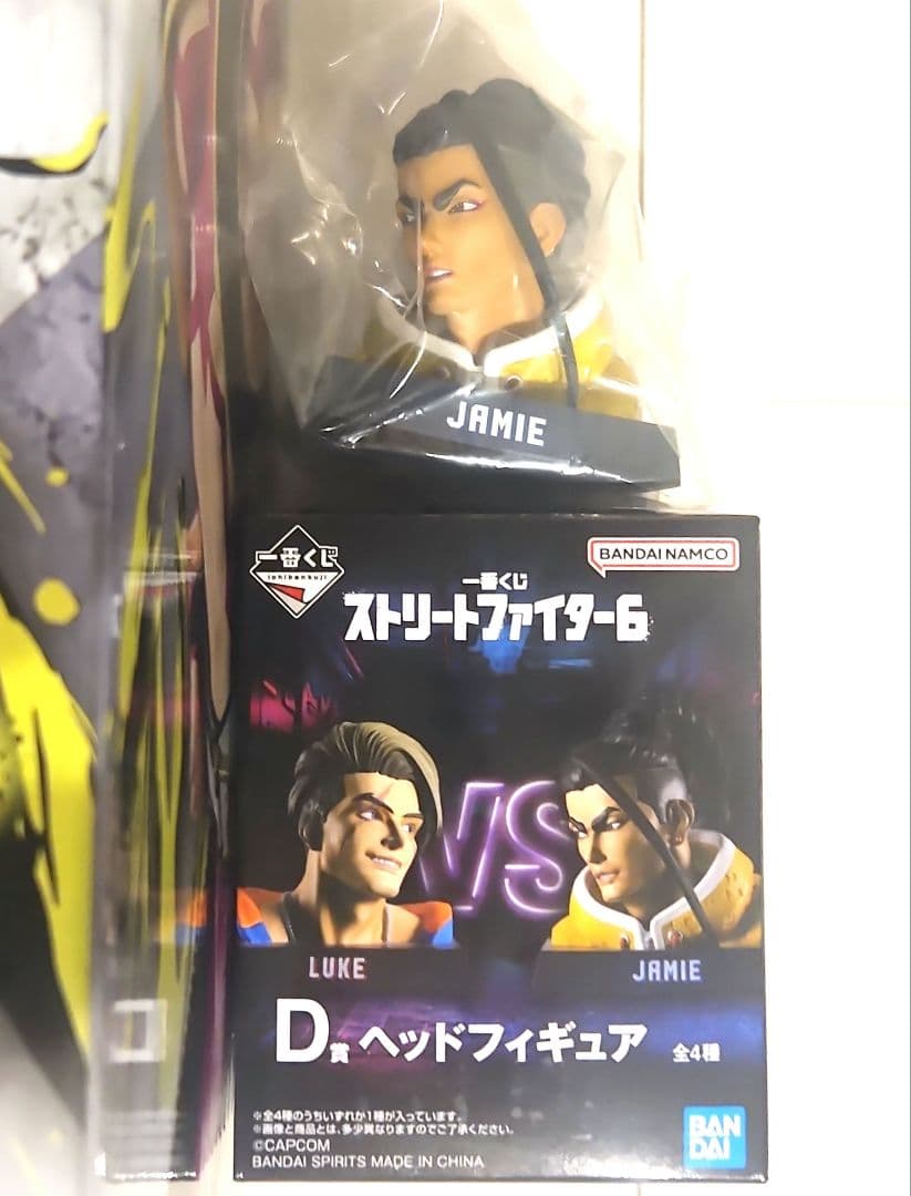 一番くじ ストリートファイター6b賞 ジュリ&d賞ジェイミー フィギュアセット