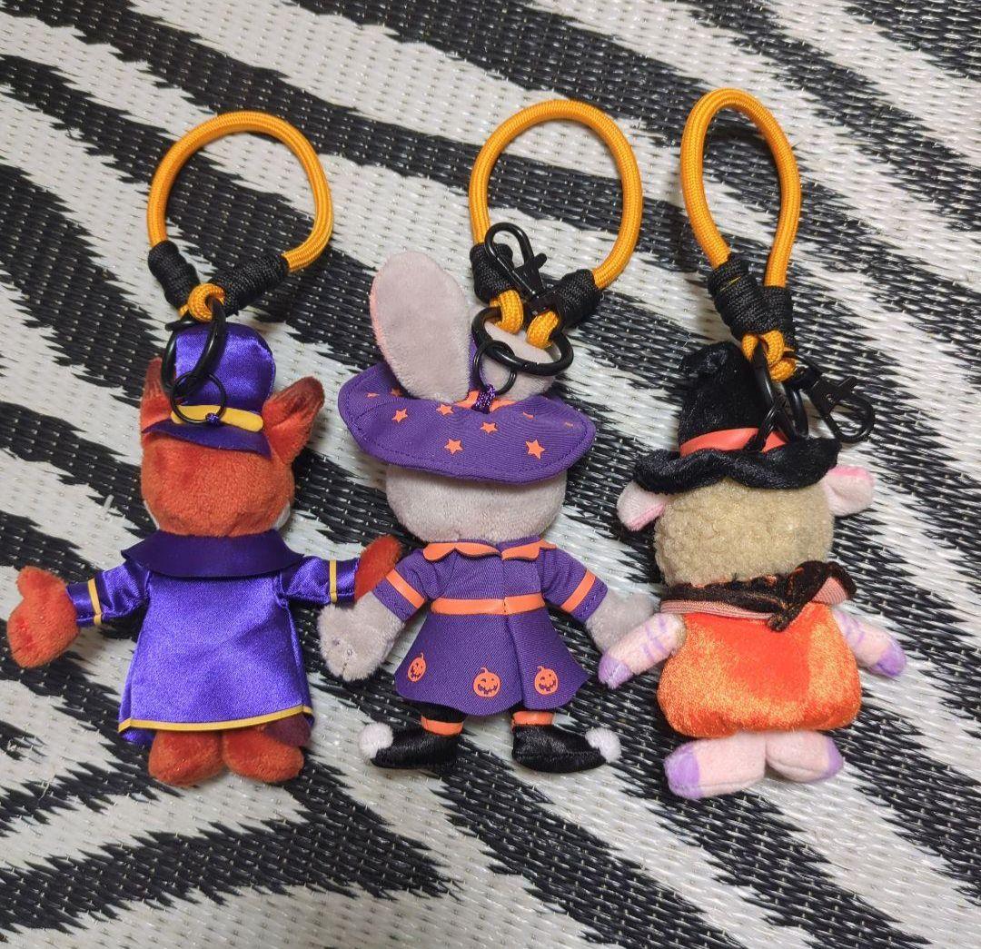 香港ディズニー限定　ズートピア　4個　セット　キーホルダー　ペンケース