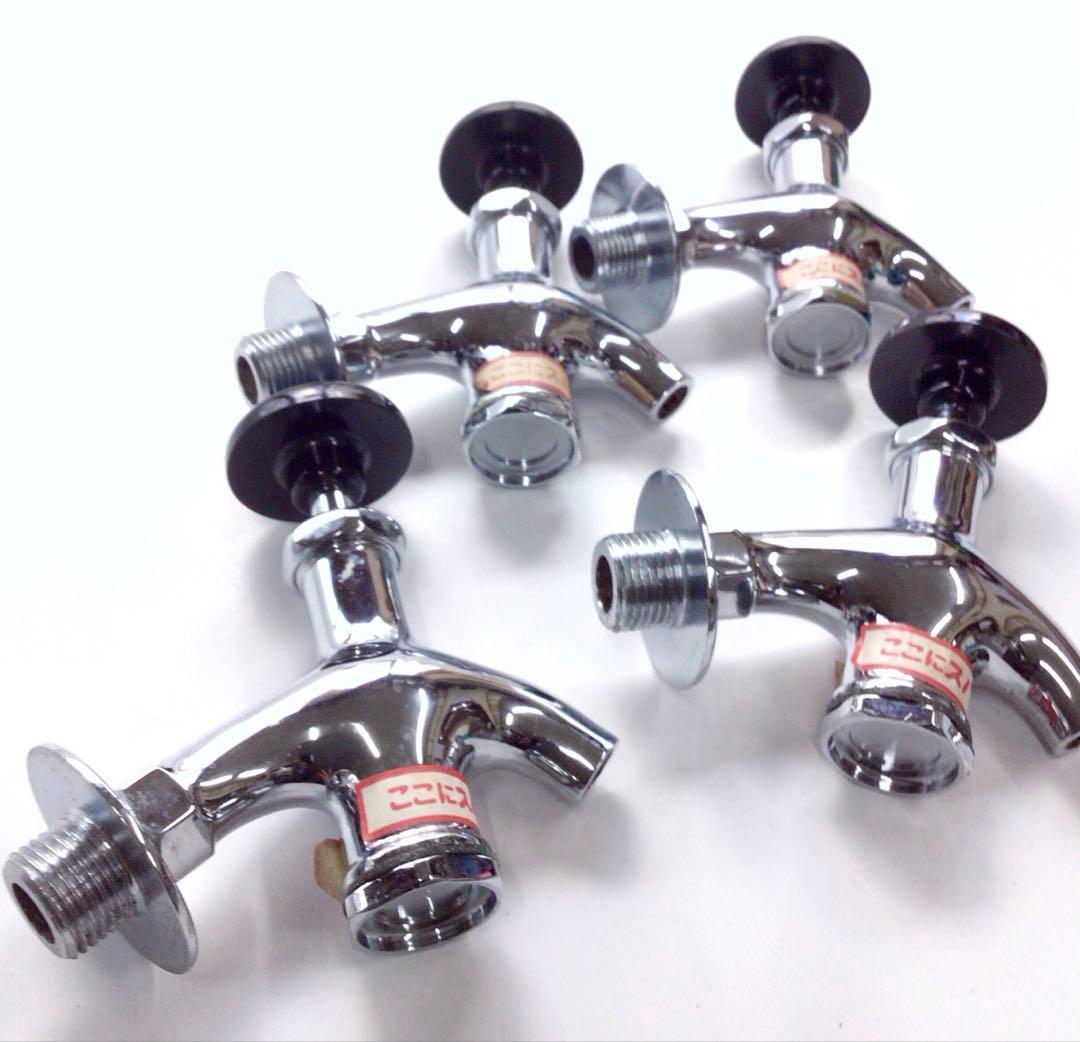 TOTO 湯屋カラン［T16-13］【赤2個】【青2個】