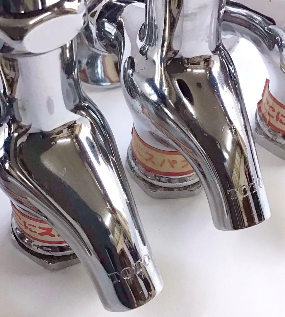 TOTO 湯屋カラン［T16-13］【赤2個】【青2個】