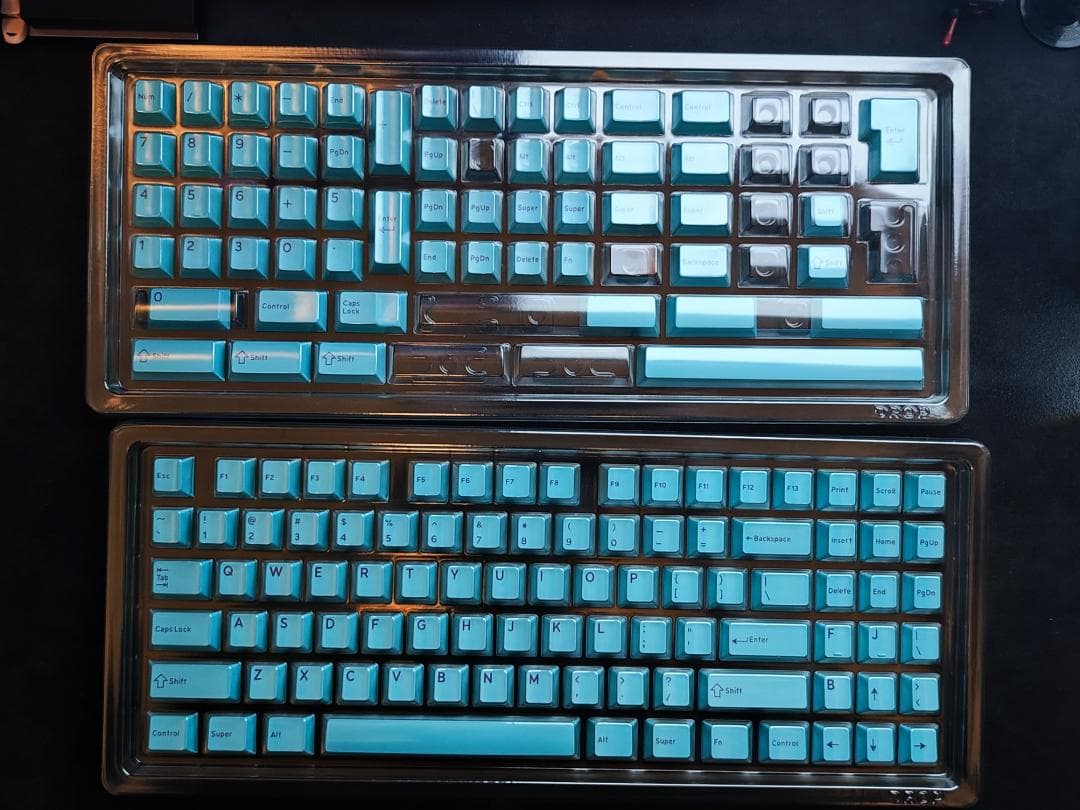 キーボード Drop + MiTo DCX Cyanlet Keycap Set