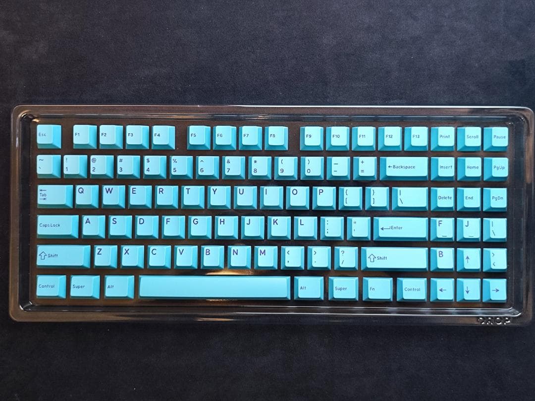 キーボード Drop + MiTo DCX Cyanlet Keycap Set