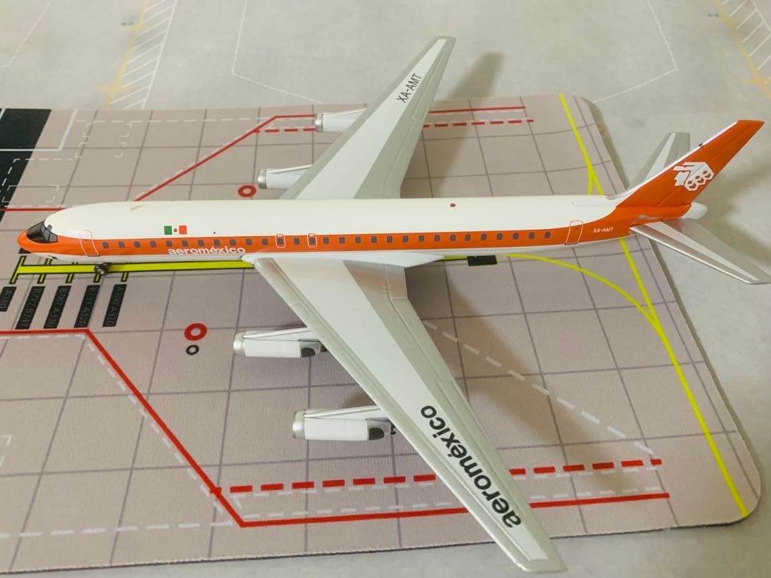 Ａｋｉ‼️エアロメヒコＤＣ－８－６２ダイキャスト金属製完成機モデル