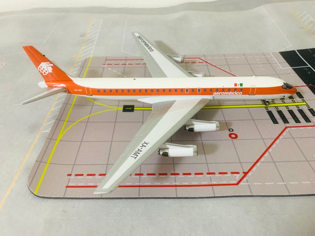 Ａｋｉ‼️エアロメヒコＤＣ－８－６２ダイキャスト金属製完成機モデル