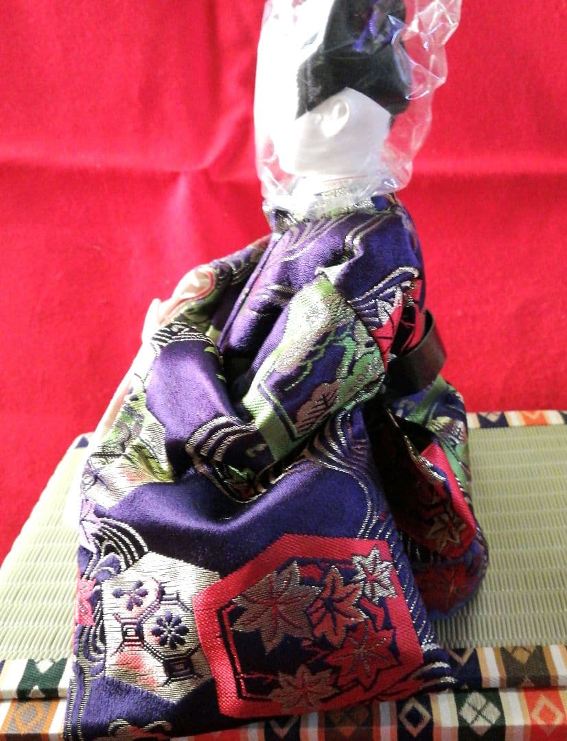 十番　弥生親王姫飾り 　台座付きセット