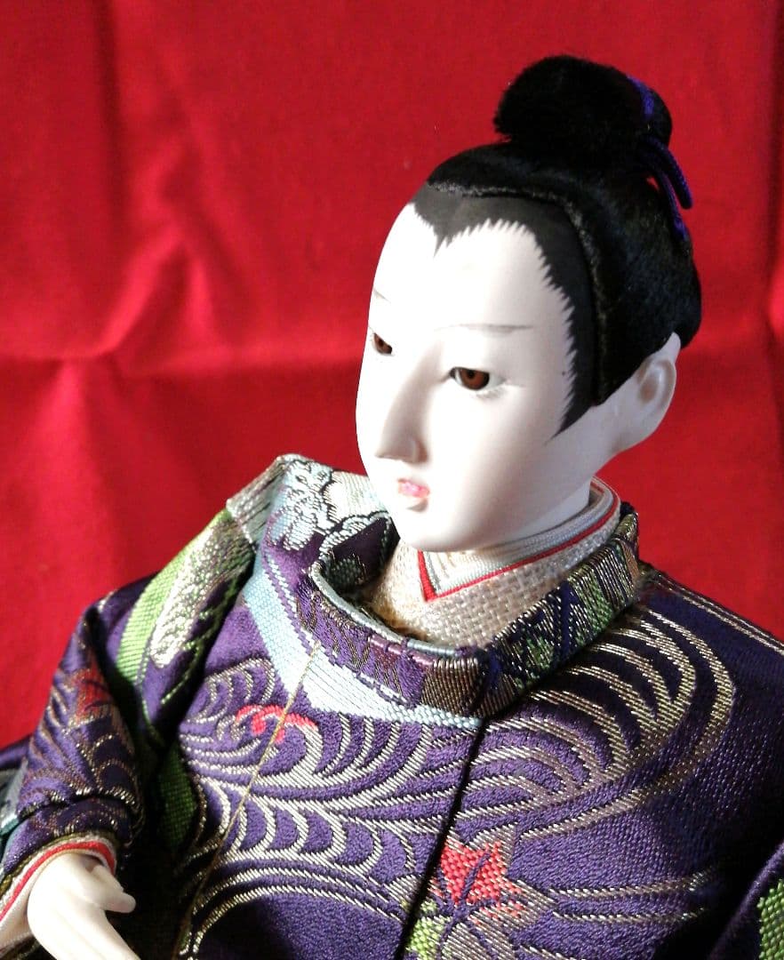 十番　弥生親王姫飾り 　台座付きセット