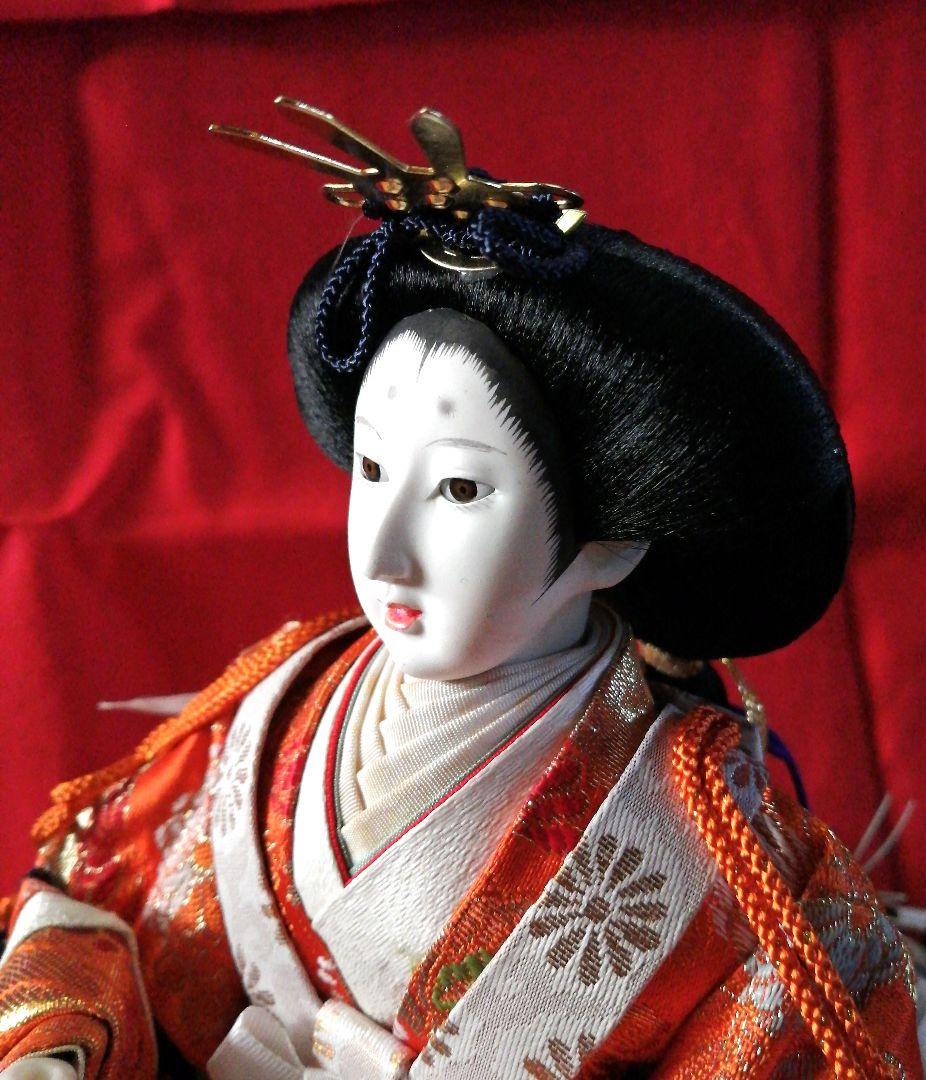 十番　弥生親王姫飾り 　台座付きセット