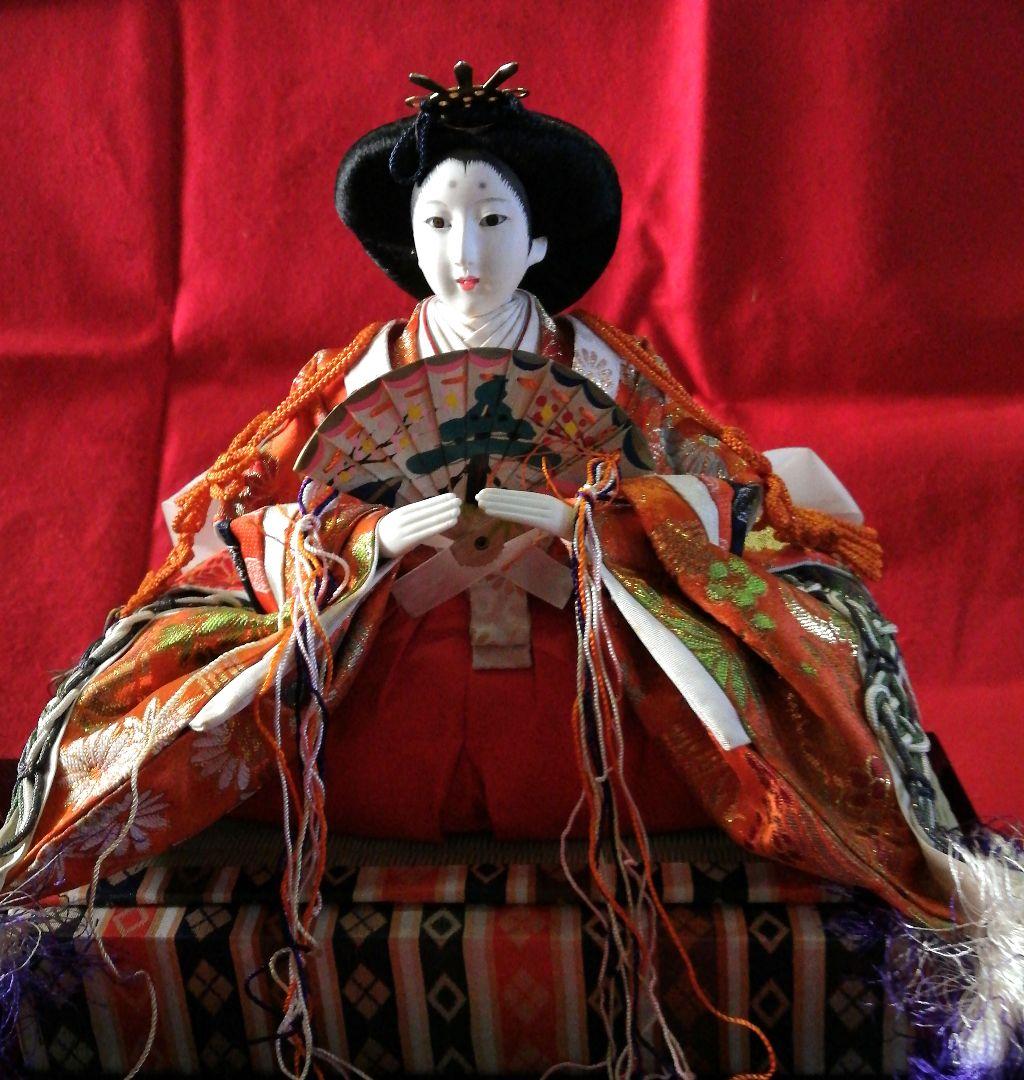 十番　弥生親王姫飾り 　台座付きセット