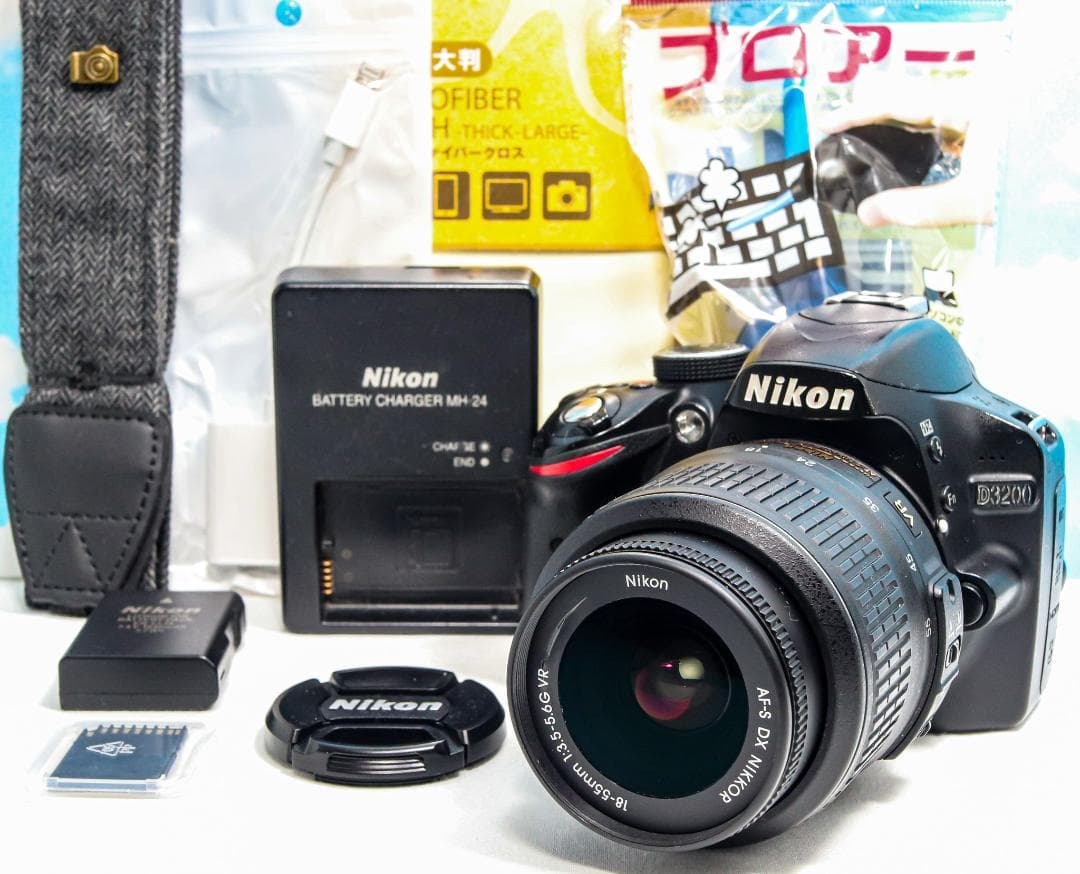 Nikon D3200⭐️スマホ転送できる♪⭐️高画質一眼レフ⭐️動画撮影可