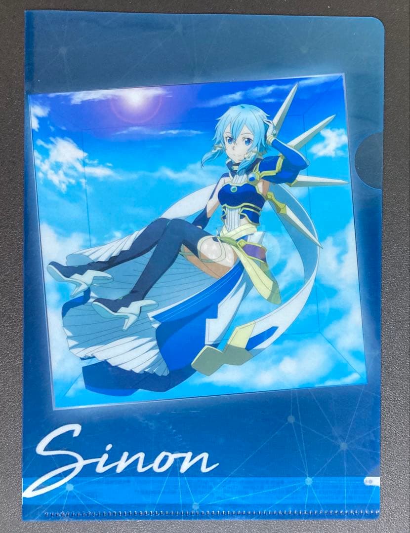 ソードアート・オンライン　クリアファイル　ロングポスター