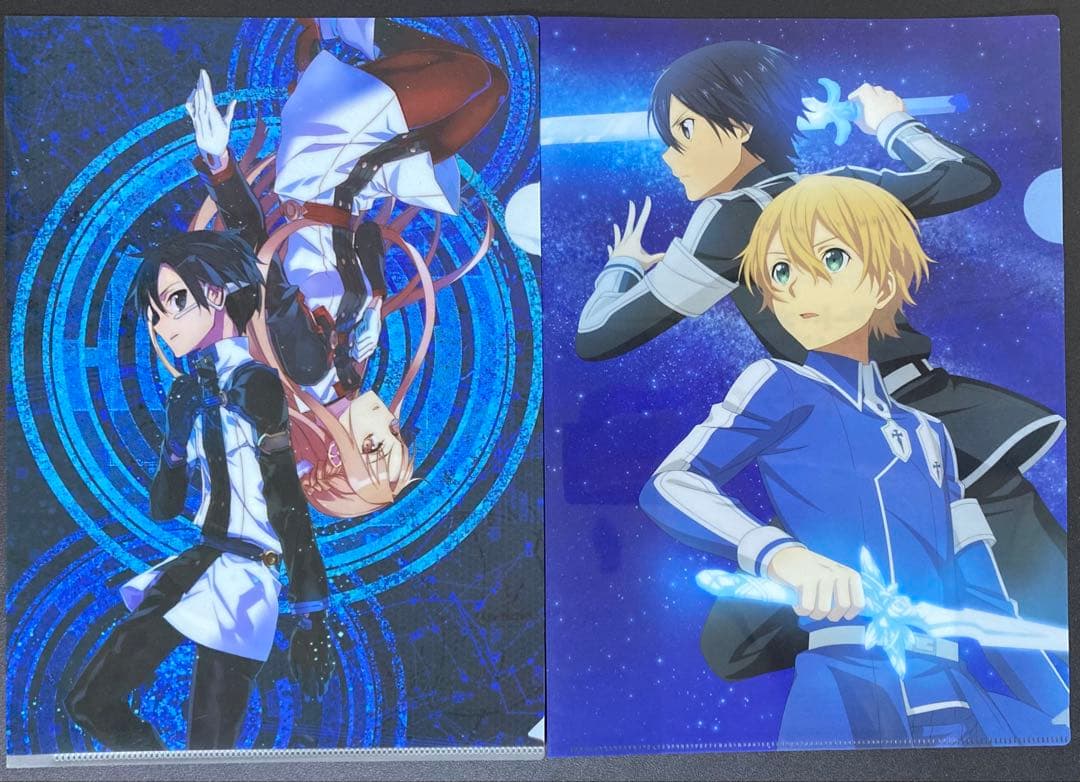 ソードアート・オンライン　クリアファイル　ロングポスター