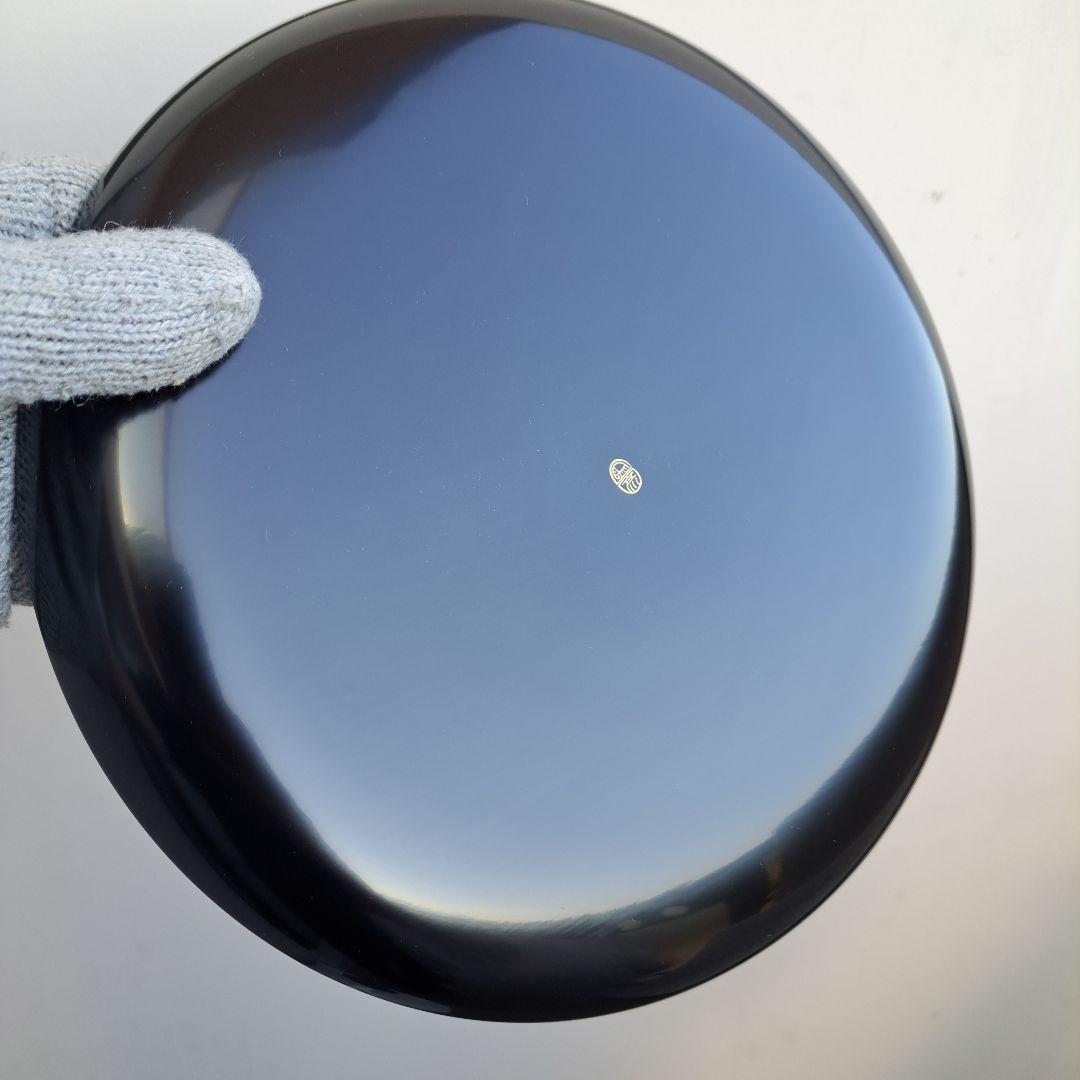 【越前漆器　紅梅銘々皿×10客&象彦\"紅梅盆×1客セット】天然木製　長期保管品