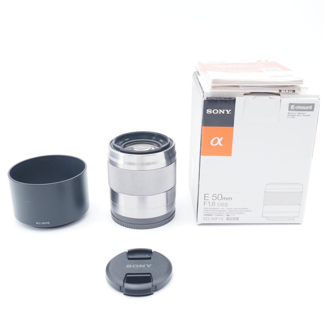 100688☆極上品☆SONY 単焦点レンズ E 50mm F1.8 OSS A