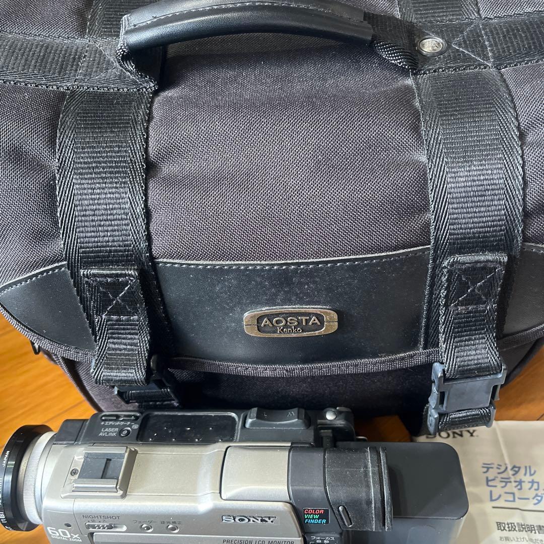 SONY HANDYCAM miniDVビデオカメラ DCR-TRV9 ④